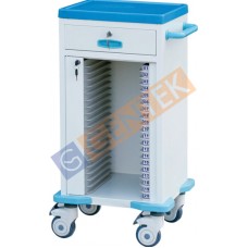GM 9026 Case History Trolley (20 Cases)